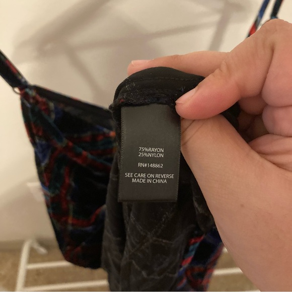 Torrid Sophie Velvet Swing Cami - Picture 6 of 9